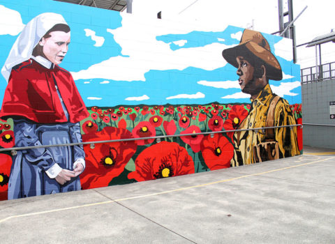 ANZAC MURAL – BEENLEIGH NORTH STATION